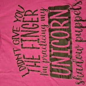 Vibrant Pink Graphic T-Shirt